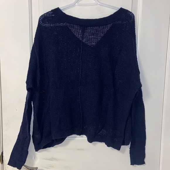 Aerie Blue Sweater - Picture 3 of 8
